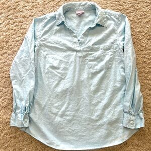 Isabel Maternity blue shirt M